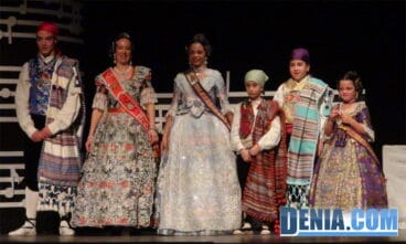 Presentación de la Falla Campaments 2014 – Corte de honor