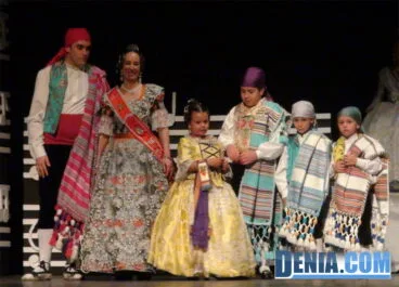 Presentación de la Falla Campaments 2014 – Corte de honor