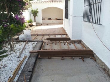 Recubrimiento de terrazas con madera Denipool