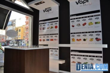 Sala de vapeo en E-Vap