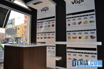 Sala de vapeo en E-Vap