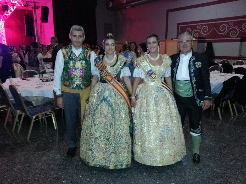 Sara Femenía en la presentación de Alzira