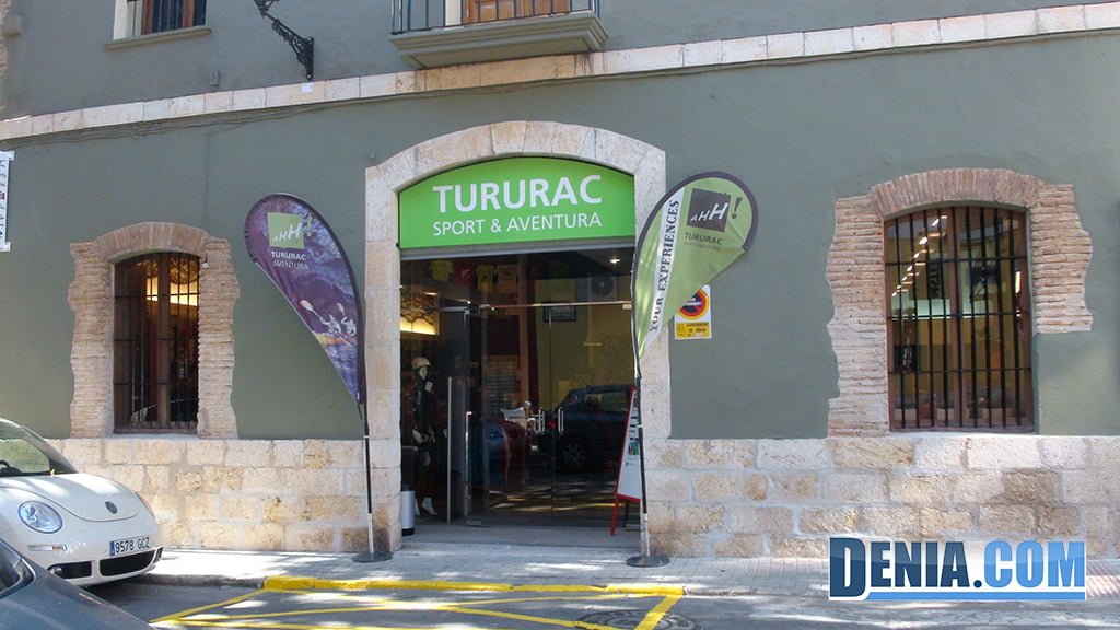 Tururac, nueva tienda en Válgamedios, Dénia