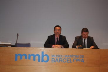 Vicente Chelet en el Museu Marítim de Barcelona