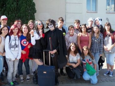 Visita al Salón Manga de Barcelona de la Asociación Fahz