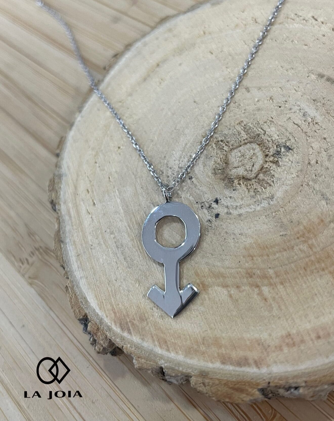 Cadena-colgante de plata de la marca Moe&Moa en La Joia