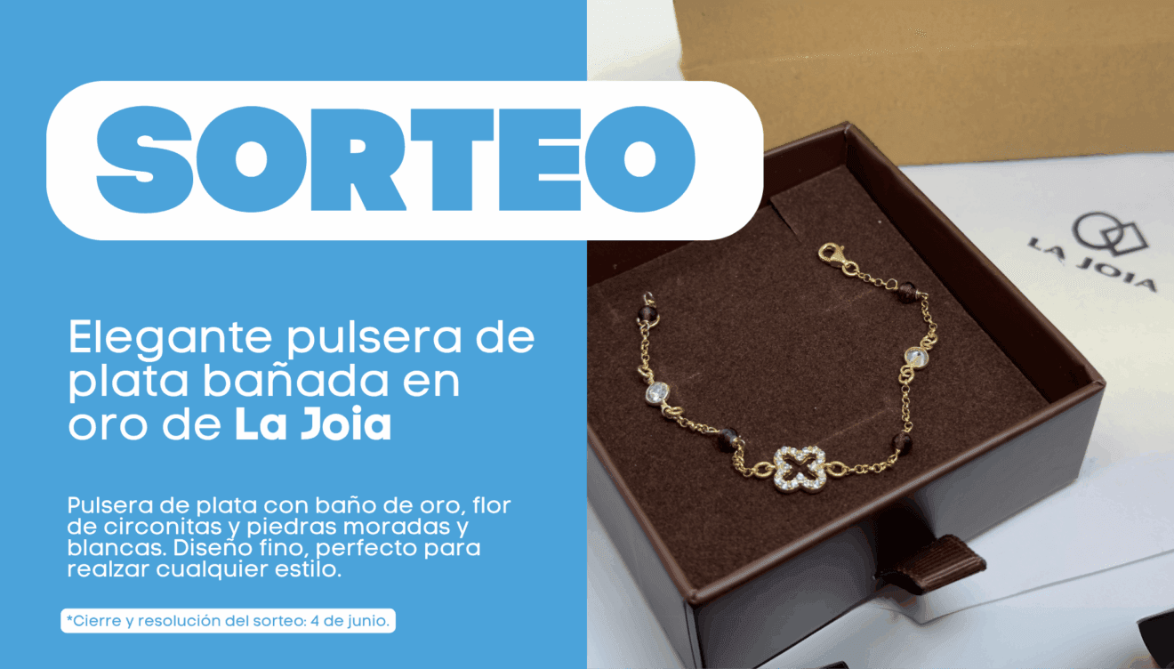 Sorteo Pulsera de plata en La Joia