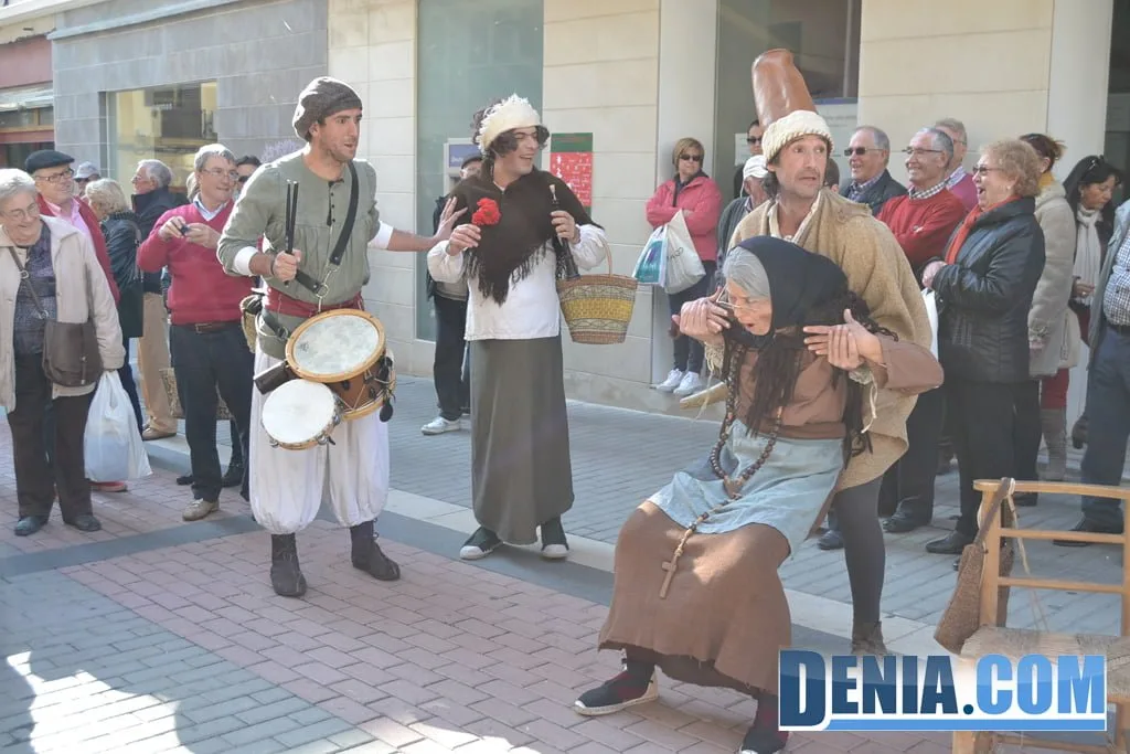 Inauguración del Mercado Medieval de Dénia - Sainete