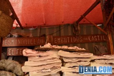 Inauguración del Mercado Medieval de Dénia – Embutido
