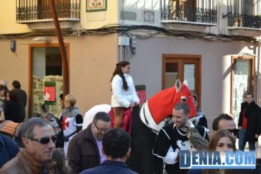Inauguración del Mercado Medieval de Dénia – Paseo a caballo