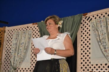 Presentadora del sainete de la ermita de San Juan