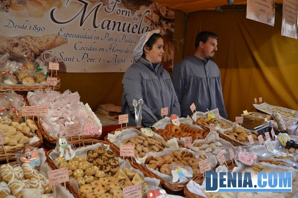 Inauguración del Mercado Medieval de Dénia - Dulces
