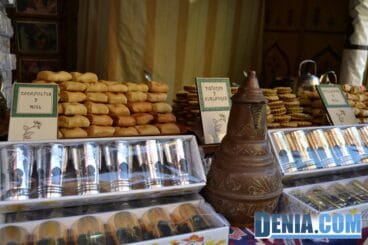 Inauguración del Mercado Medieval de Dénia – dulces