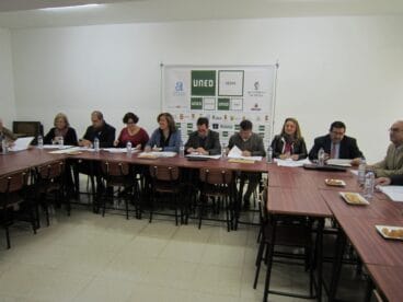 Asistentes a la reunión del consorcio de UNED Dénia