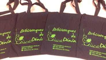 Bolsa retilizables de la Biblioteca de Dénia