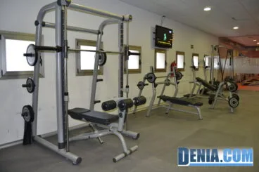 Centro Deportivo Dénia – Sala de máquinas