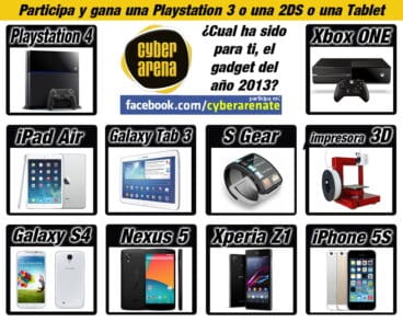 Cyber Arena Games busca el gadget de 2013