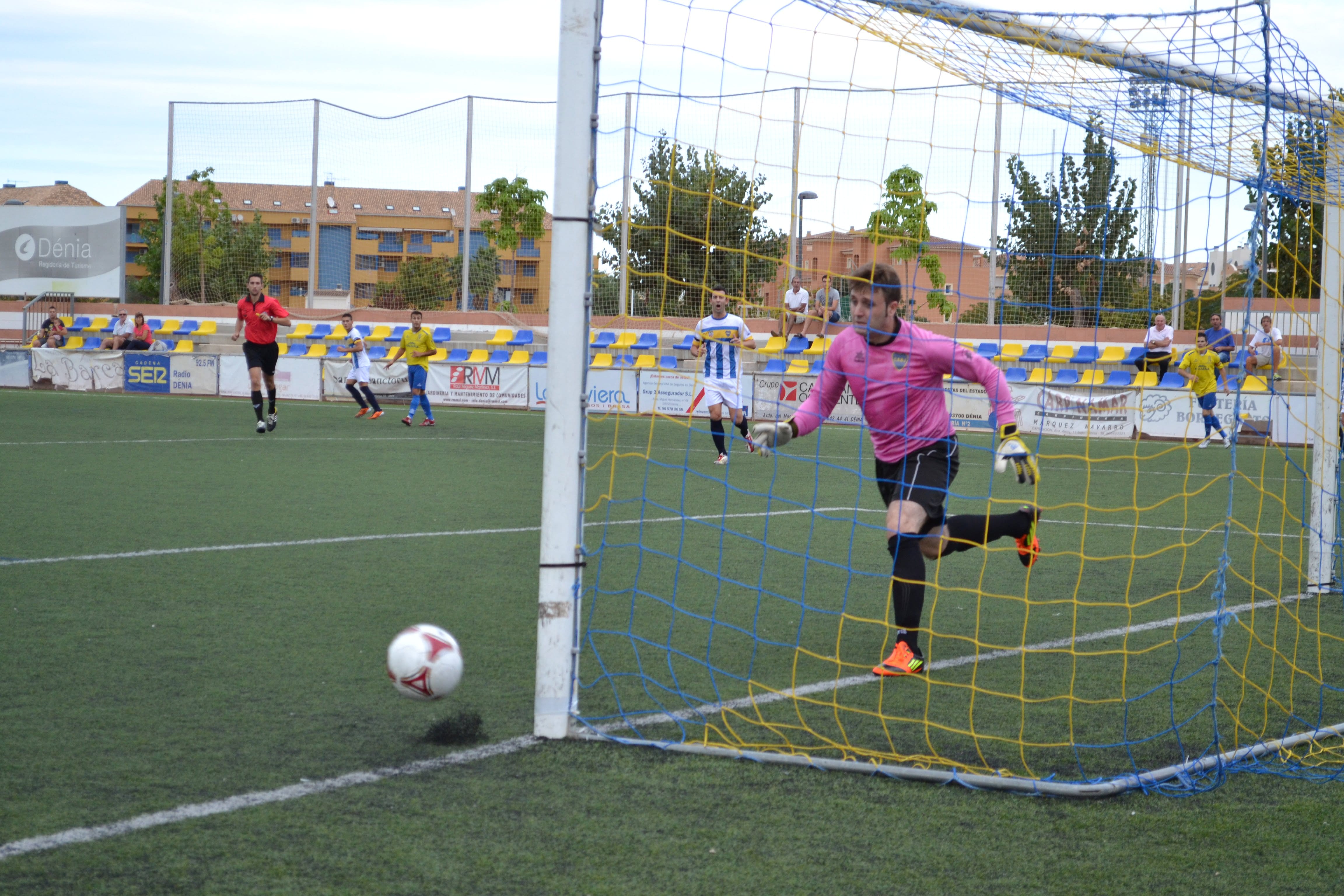 Ismael fue al autor del gol dianense en Sueca