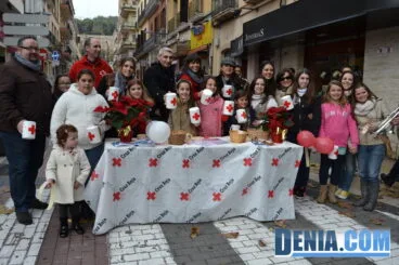 Día de la Banderita de Cruz Roja en Dénia