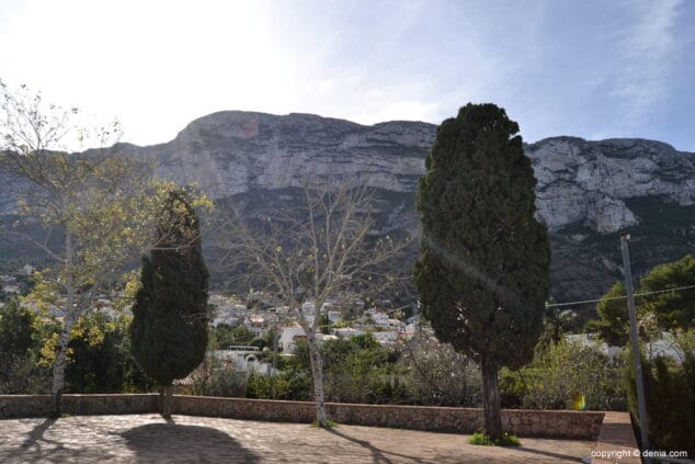 El Montgó desde la Ermita de San Juan