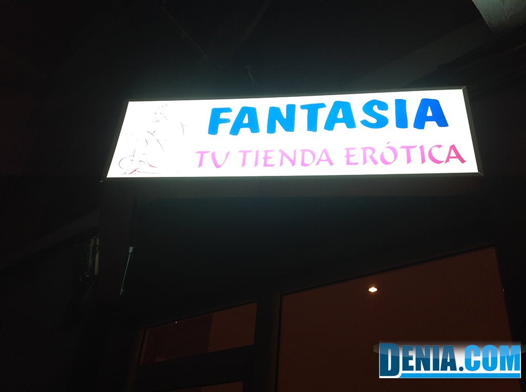 Fantasía, tienda erótica en Dénia