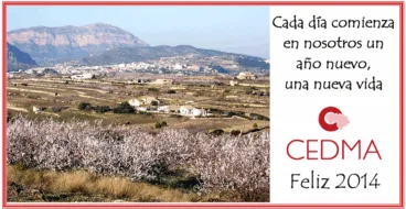 Felicitación de Navidad de CEDMA