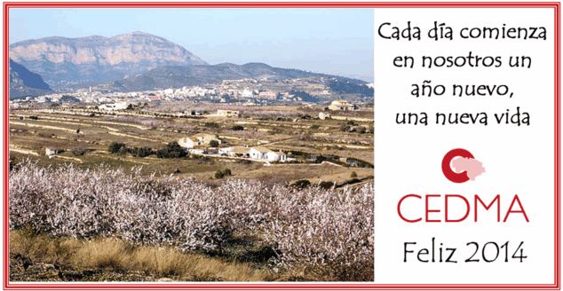 Felicitación de Navidad de CEDMA