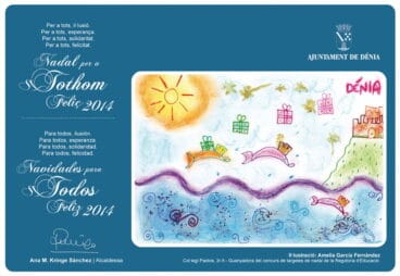 Felicitación de Navidad de la alcaldesa de Dénia