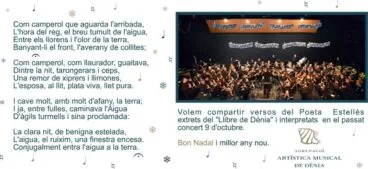 Feliz Navidad desde la Agrupació Artística Musical