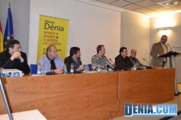 Foro Dénia Arròs a banda 6 a banda de l’arròs – Mesa sobre los concursos gastronómicos