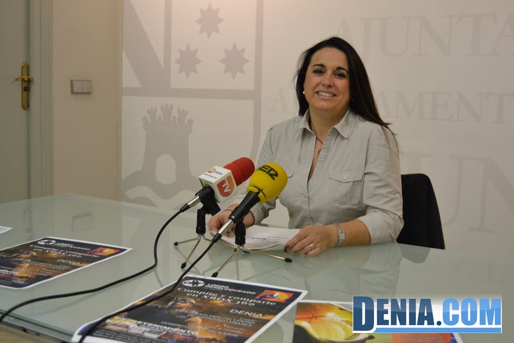 Isabel Gallego presenta las actividades de Navidad de su departamento