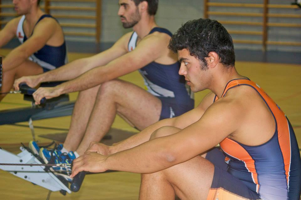 Josu Cardona fue segundo en el Autonómico de Remoergómetro 1 Josu Cardona se mostró muy contento con su medalla de plata