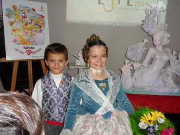 Maqueta de la falla infantil del Oeste 2014