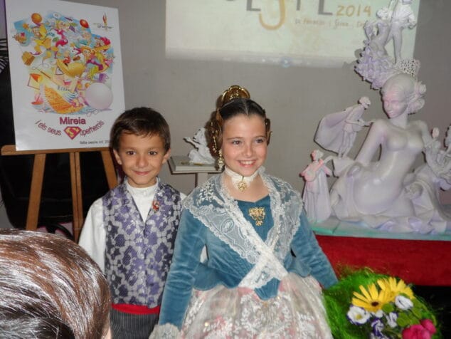 Maqueta de la falla infantil del Oeste 2014