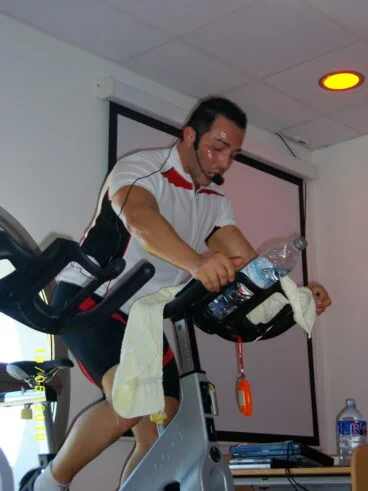 Profesor de spinnin del Centro Deportivo Dénia
