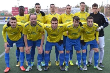Once del CD. Dénia ante el Alcoyano B