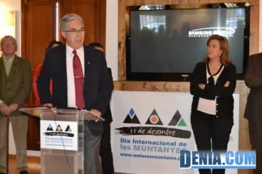 Pablo Segarra en la celebración del Dïa Internacional de las Montañas