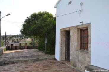 Parte trasera de la ermita de San Juan de Dénia