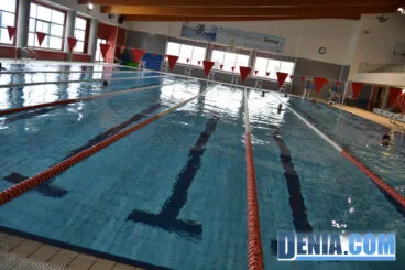 Piscina en el Centro deportivo Dénia