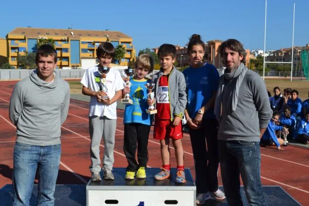 Podium comarcal Prebenjamín masculino