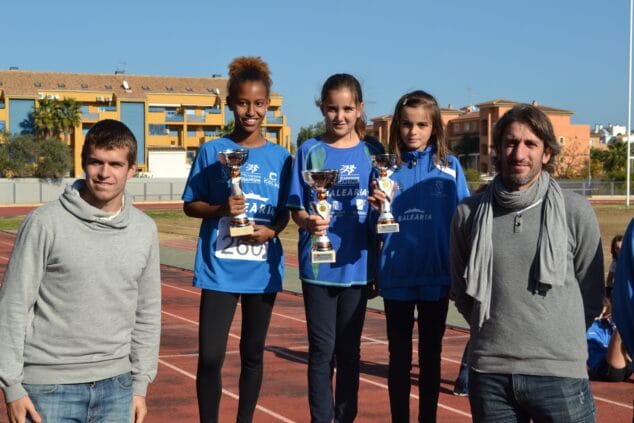 Podium comarcal alevín femenino