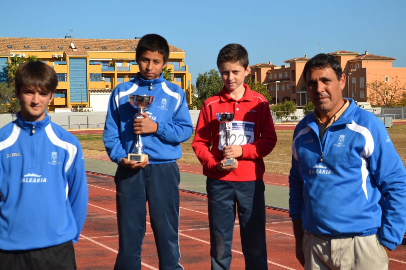 Gabriel Lázaro fue segundo  en  alevín masculino