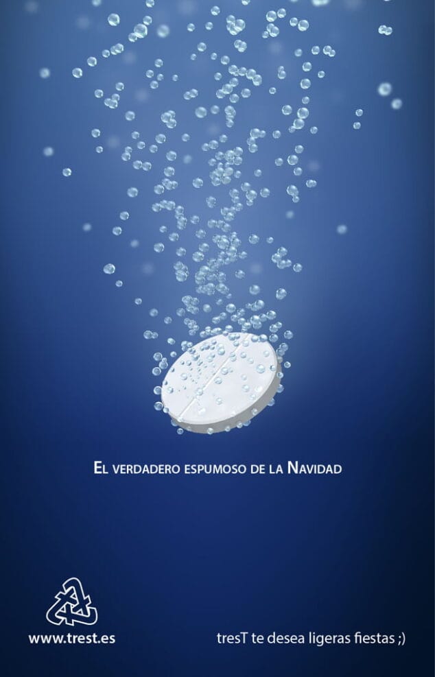 Postal de navidad de TresT