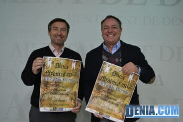 Presentación de la Feria Medieval en Dénia 2013