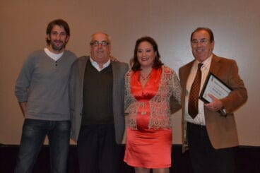 Amadeo y Juan Llull emocionados