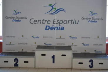 Pódium de ganadores – Centro Deportivo Dénia