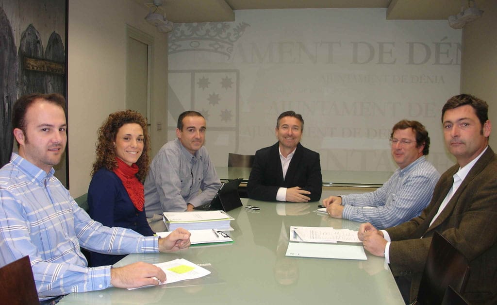 Reunión para la creación del inventario de emisiones de CO2 en Dénia