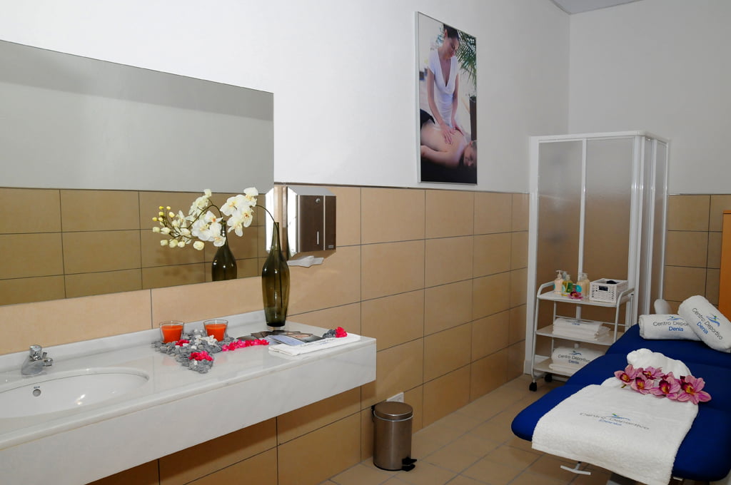 Spa y sala de masajes – Centro Deportivo Dénia