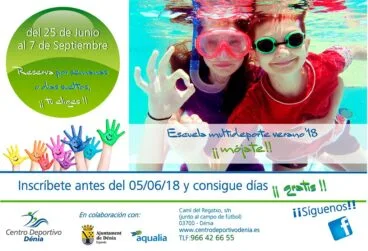 Escuela multideporte Centro Deportivo Dénia