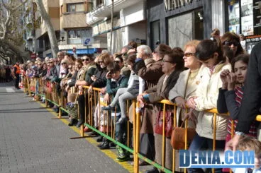 Público asistente a la bendición de animales